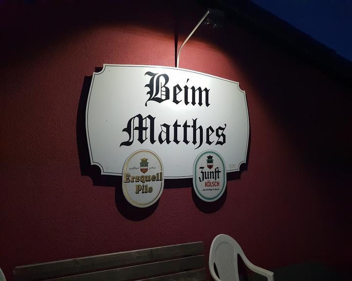 Beim Matthes